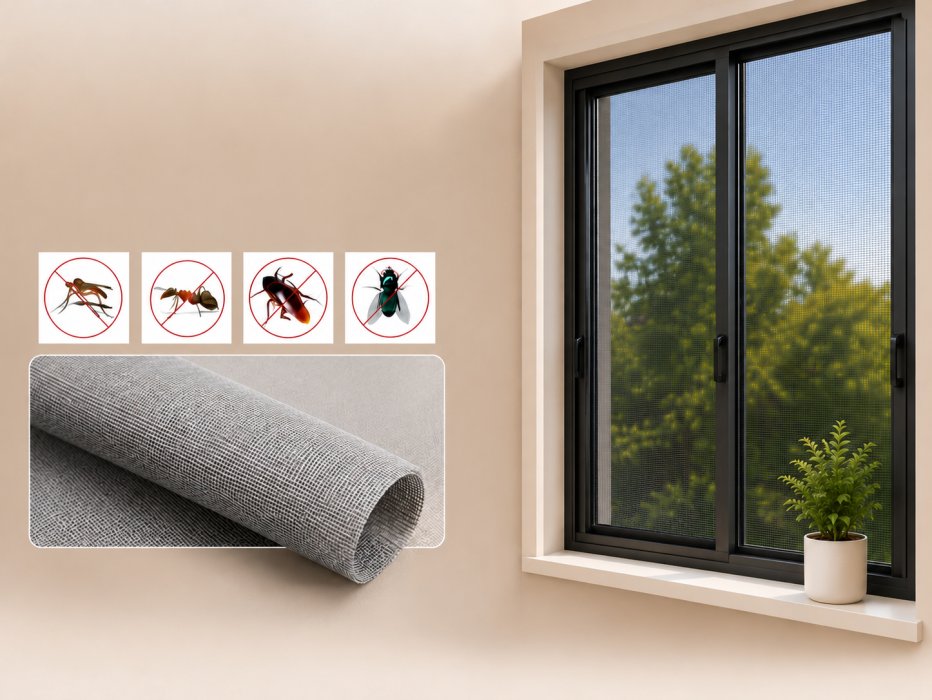 Pleated Mosquito Mesh and Net Pune